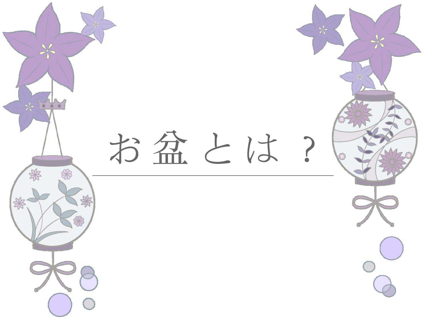 熊谷市　お盆事情　お盆　時期